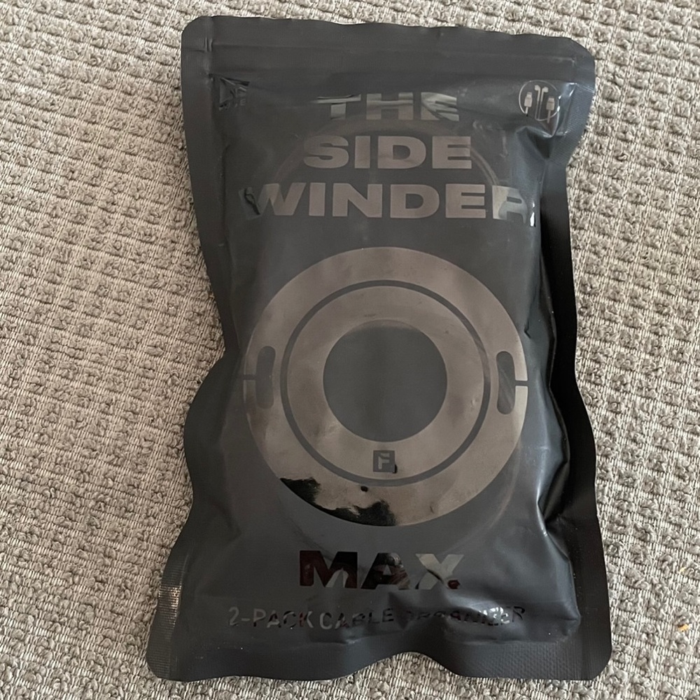2-Pack Cable Organizer, Side Winder Max, by Fuse, Black, NWOT